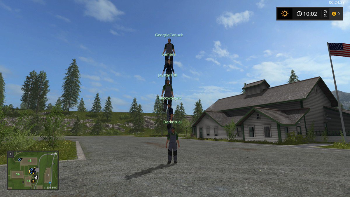 Meanwhile after tonights stream of Farming Simulator 17....