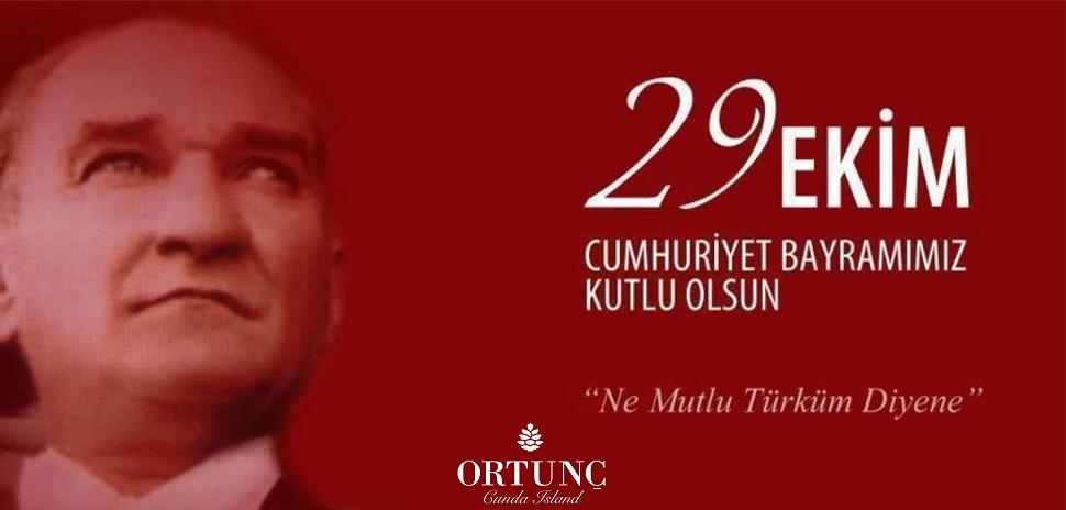 29 Ekim Cumhuriyet Bayramımız kutlu olsun.