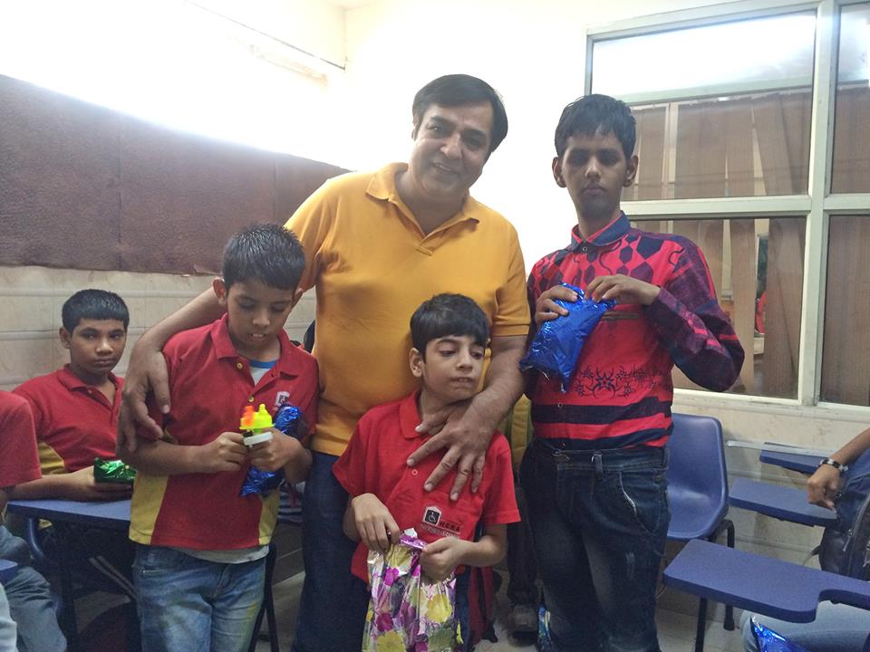 Started my Diwali Celebration by sharing with disadvantaged children. #sabkidiwali #HappyDeepavali