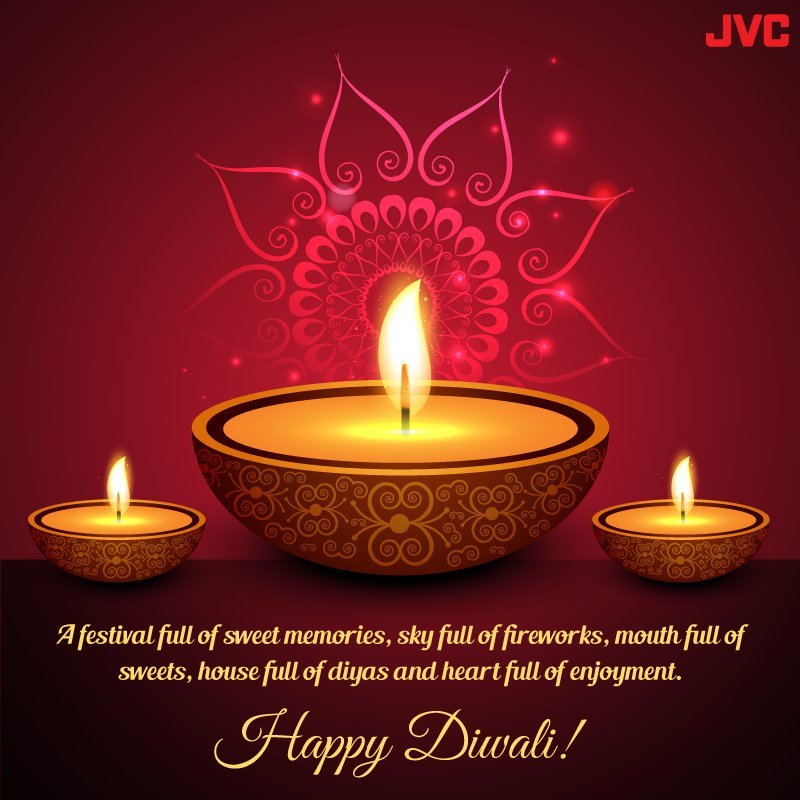 JVCIndia's tweet photo. #HappyDiwali from JVC India! https://t.co/r9d5DYB9rx