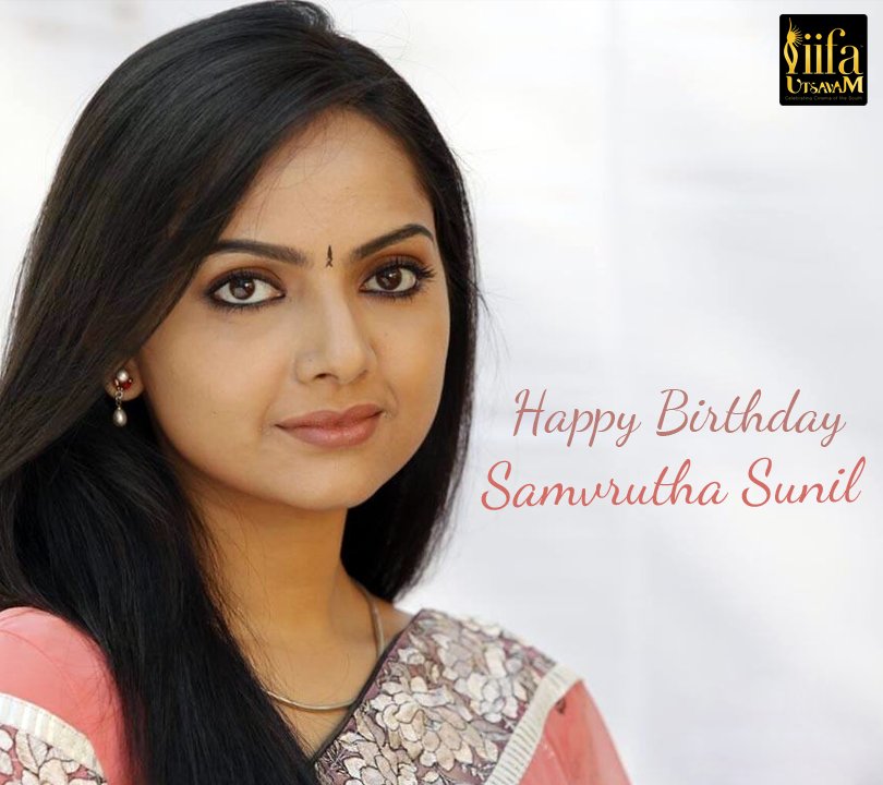 IIFAUtsavam's tweet photo. We wish the very beautiful and super talented #Samvrutha a very Happy Birthday! https://t.co/jQLFF1OBbS