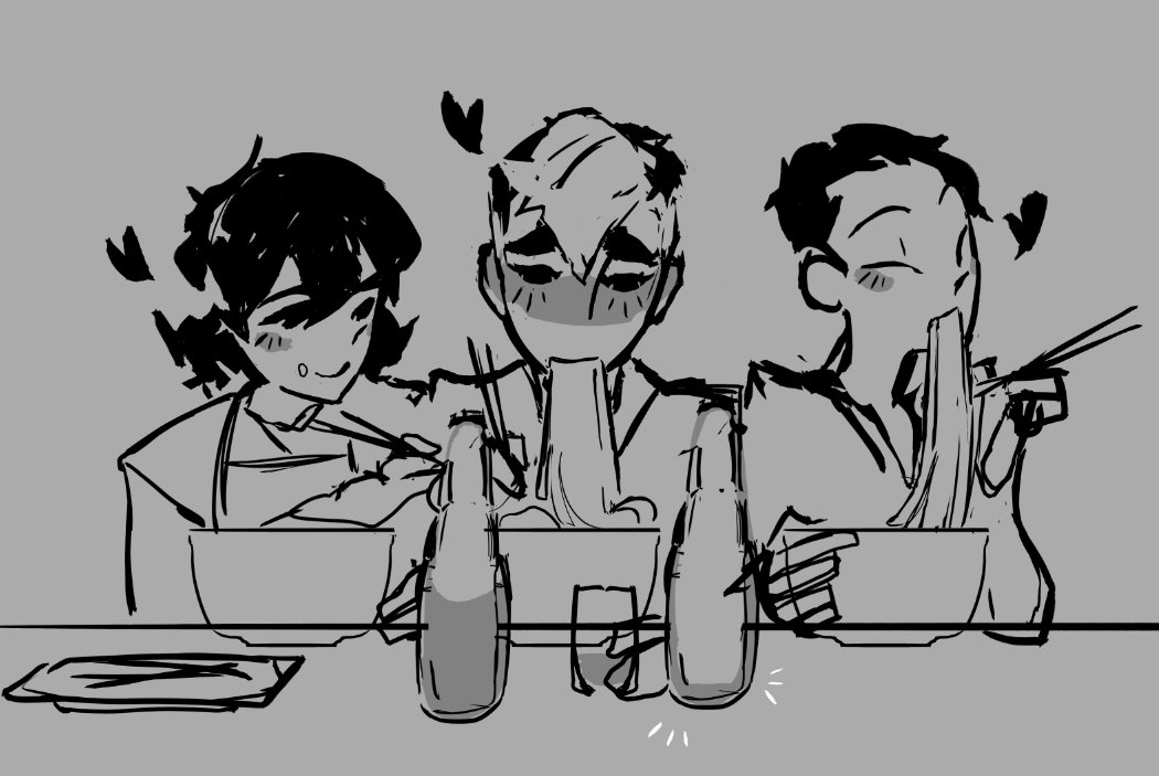 lohkay's tweet photo. I'm Lance in this set. Ooo noodles~ #shklance #ot3 #polydins https://t.co/VVO2uueNVO