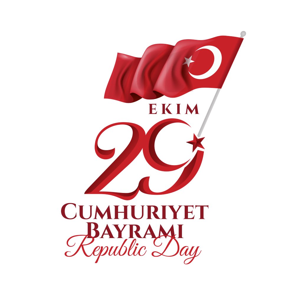 29 Ekim Cumhuriyet Bayramımız kutlu olsun! #29EkimCumhuriyetBayramı