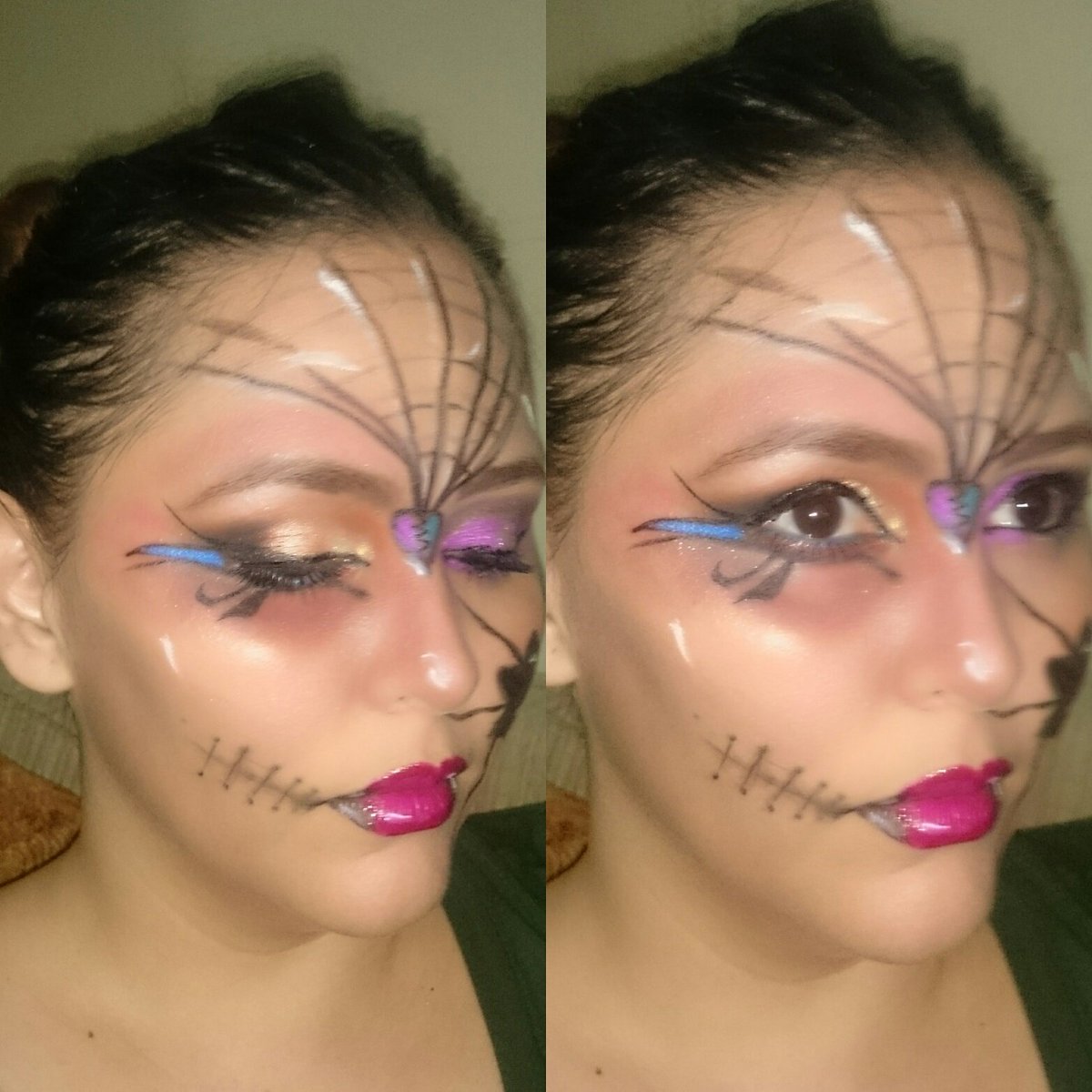 AlejaLedezmaB's tweet photo. #Makeupartist #makeupworker #makeuplover #makeupbyalejandraledezma https://t.co/LpxmV52XNt