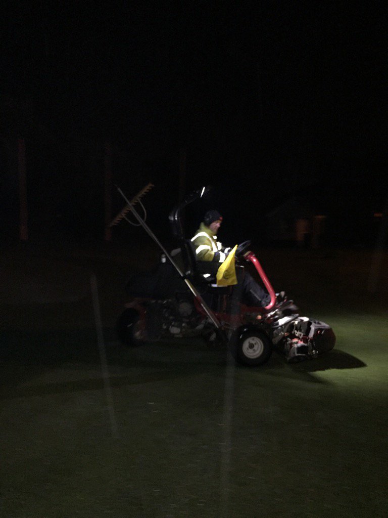 BurnhamBerrow's tweet photo. Never underestimate the work of a Green Keeper preparing the course for you each &amp; every day #GladImNotAGreenKeeper https://t.co/fKBjTkPcz0