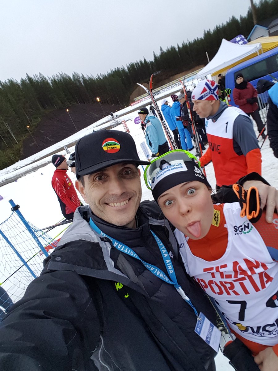 Team_Jami's tweet photo. @HentsuRahkola aloitti Jämin Jänteen hiihtokauden sprintin karsinnan kolmossijalla! #jänneköyrii https://t.co/78nRxRLpPQ