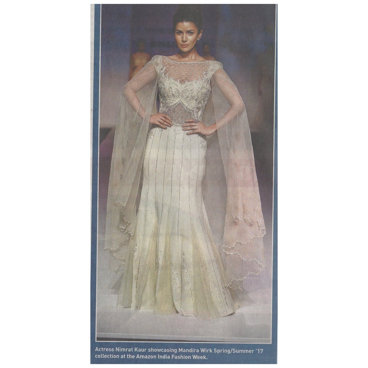 Still can't get over how stunning she looked! Thanks for the shout out <a href="/SundayGuardian/">The Sunday Guardian</a> #newroyals👑