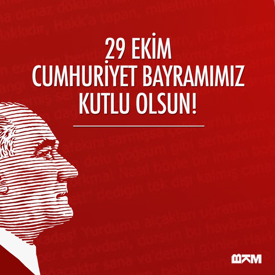 BirDemetT's tweet photo. Cumhuriyet Bayramımız kutlu olsun! https://t.co/W7HogdbjUF