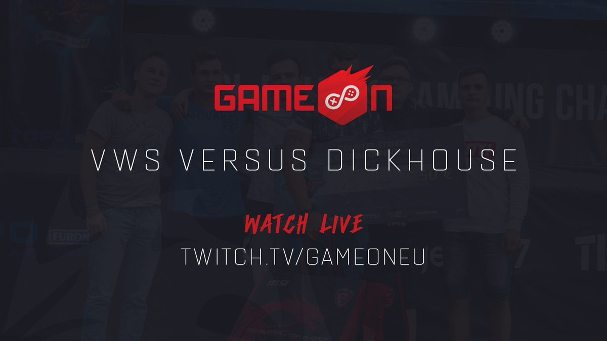 VwS_Gaming's tweet image. #VwSCSGO is live at @GameOnEU, heading up against Estonia's DICKHOUSE!

FOR LITHUANIA!

twitch.tv/gameoneu

#VwSWIN #GameOn