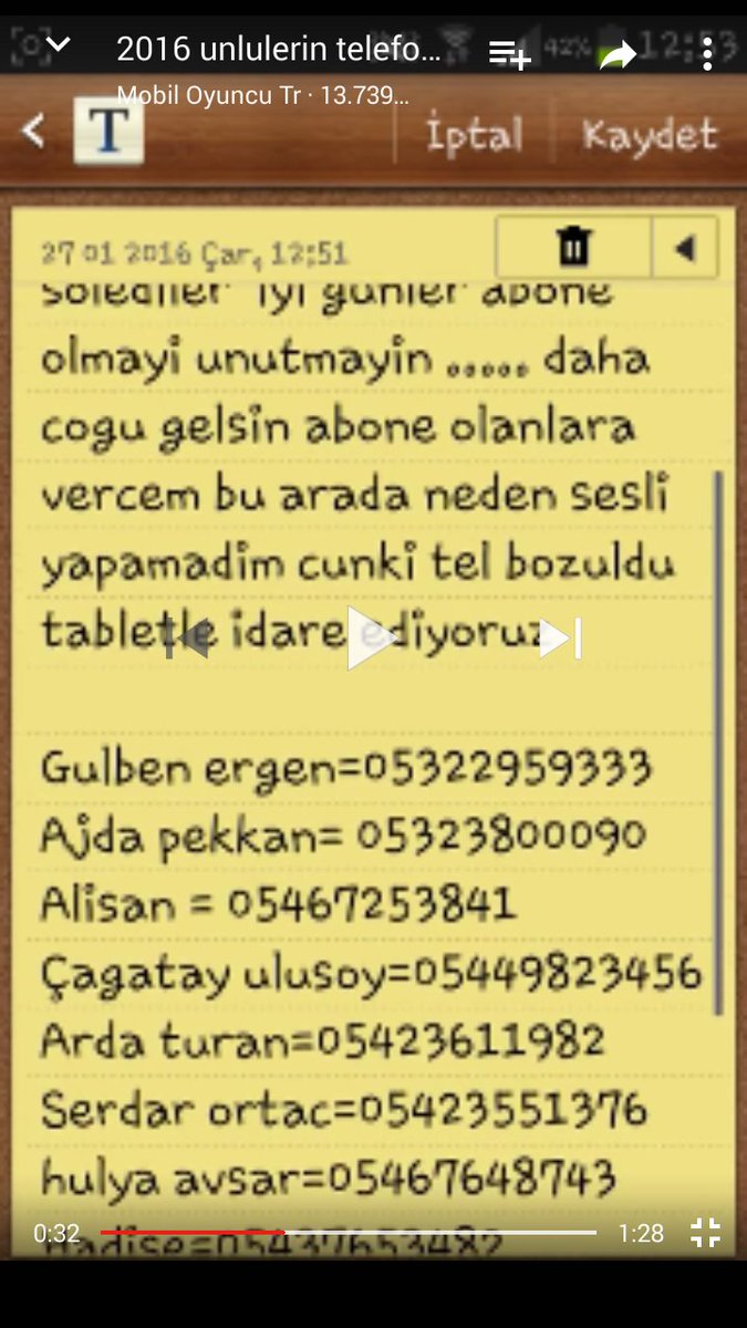 Evet youtube video paylaştım maalesef silmek zorunda kaldım videodan geriye bu takipte kalin