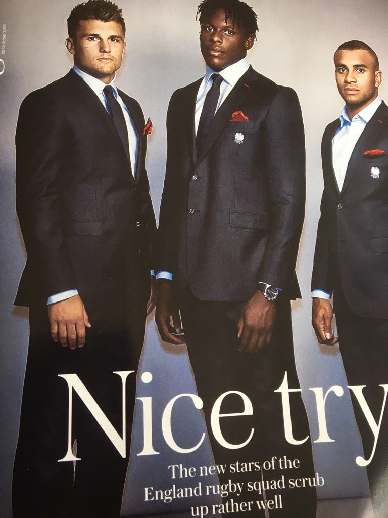 markharvey54's tweet image. Job vacancy: tailor to England Rugby. #illfitting 
Trousers too long; chest size wrong.
#likeitmatters!