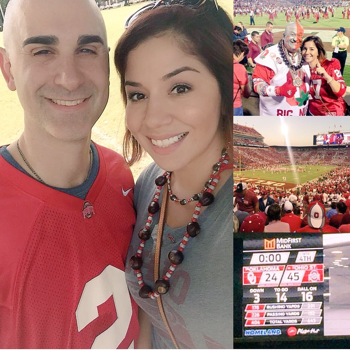 oliviacola's tweet photo. It's another BUCKEYE SATURDAY!! #GOBUCKS #BeatNorthWestern #BUCKEYES #memories #buckeyesinTexas #CollegeGameDay https://t.co/UhVpvlZMqi