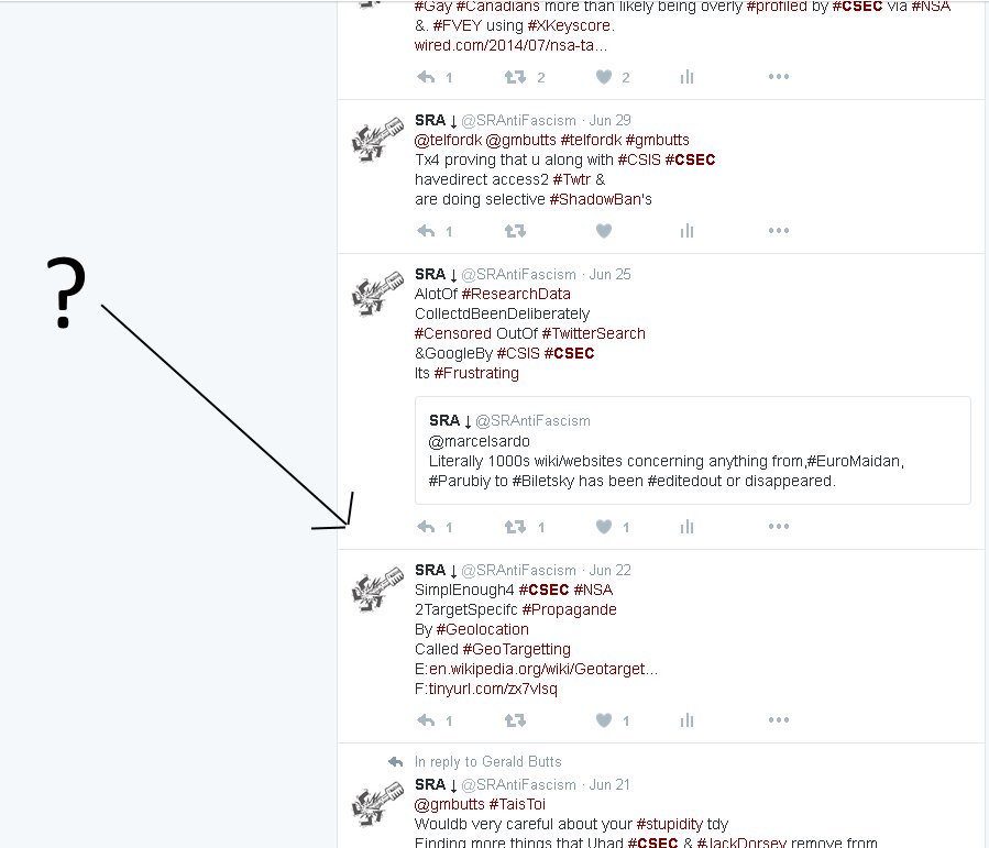SRAntiFascism's tweet photo. #Unsurprising
ThisWasDelFrmMy
#CSEC #TwitterSearch
https://t.co/qBxZc8vz0n
&PplRCallinOthers'Paranoid'Abt
#GovernmentSpying
#GovernmentSpies https://t.co/mfxpmDxINh