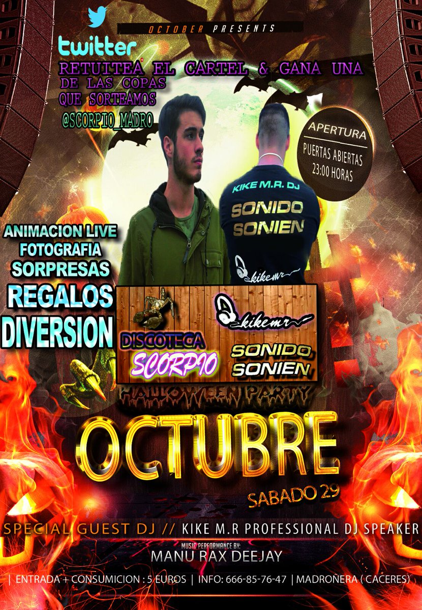 Scorpio_Madro's tweet photo. Quieres una copa gratis sin entrar en sorteo? Asegurada? Sube el cartel de hoy a instagram y menciona! ➡pub_scorpio https://t.co/gBcUGF7YCU