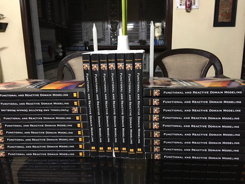 debasishg's tweet image. Finally they arrived .. thanks @ManningBooks