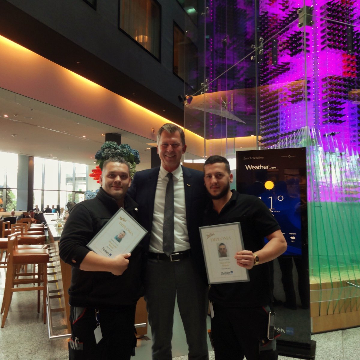 Help us congratulate our #hostsofthemonth Mr Lecaj and Mr Iballi! #yesican #itsallaboutyou