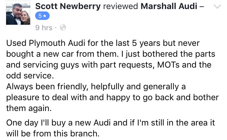 RidgewayAudi's tweet photo. 👍🏼 https://t.co/oPiEiFSltV