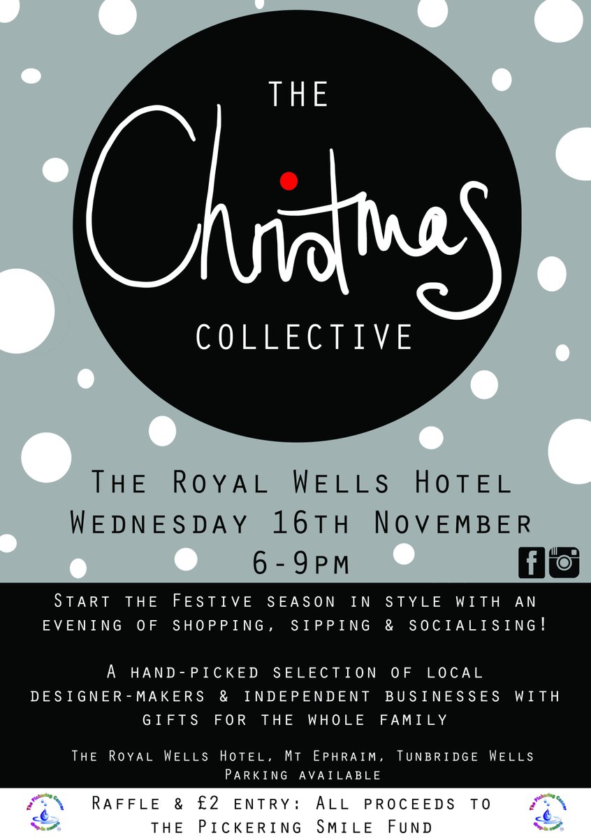 16 Nov - The Christmas Collective - a shopping event <a href="/TheRoyalWells/">Royal Wells Hotel</a> Hotel, get sorted for Christmas! #TunbridgeWells