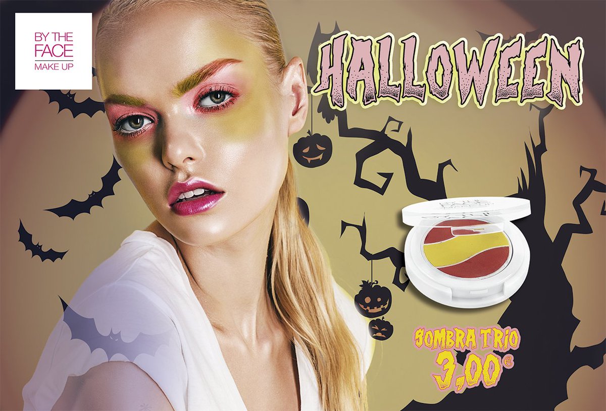 ¿Aún no sabes de qué disfrazarte? Con esta Sombra Trío lo tendrás fácil. 
Dos colores llamativos con una infinidad de posibilidades.