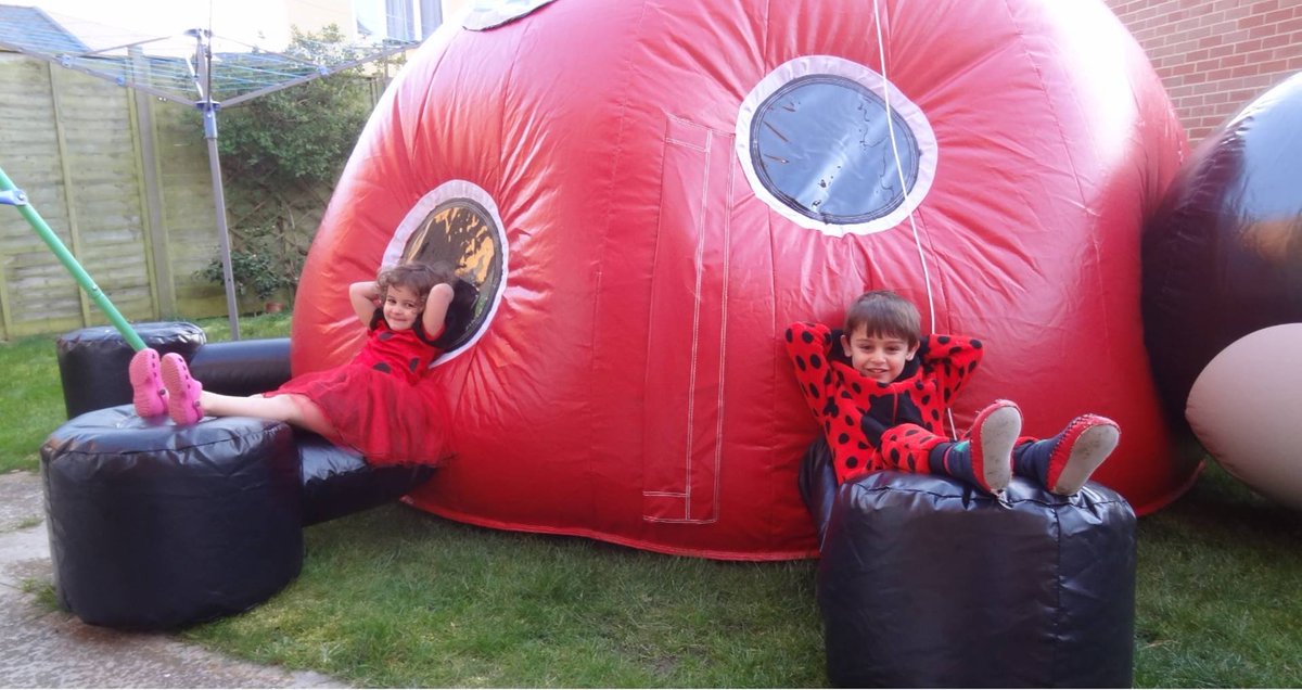 AuroraCPera's tweet photo. Inflatable Ladybird #Playground #Tent for #children #parties, family gardens and #Camping! #traveling #picnic URL> https://t.co/iFlwMbI5EG https://t.co/FSgmbKzbB9