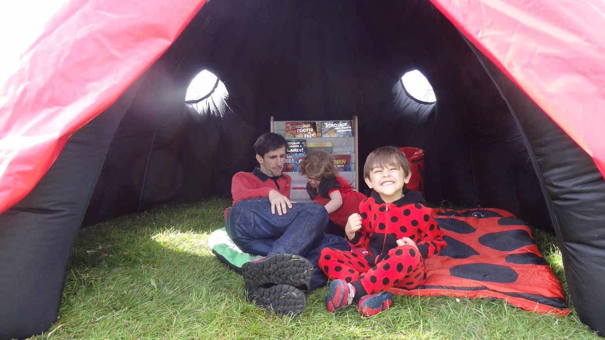 AuroraCPera's tweet photo. Inflatable Ladybird #Playground #Tent for #children #parties, family gardens and #Camping! #traveling #picnic URL> https://t.co/iFlwMbI5EG https://t.co/FSgmbKzbB9