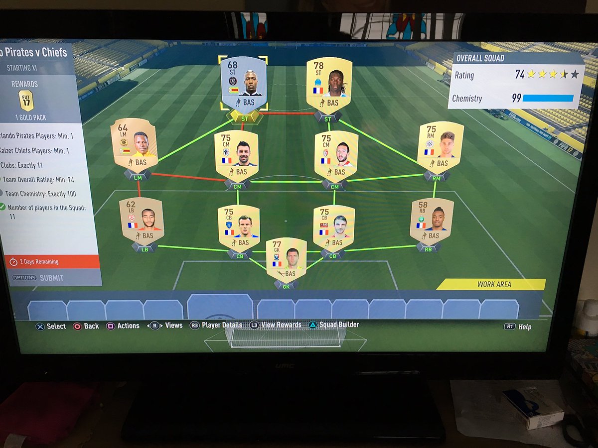 tonigibbons85's tweet image. @EASPORTSFIFA this squad builder challenge is impossible! Keep getting 99 chemistry. Advice please before I go insane? #annoyed #gettingmad