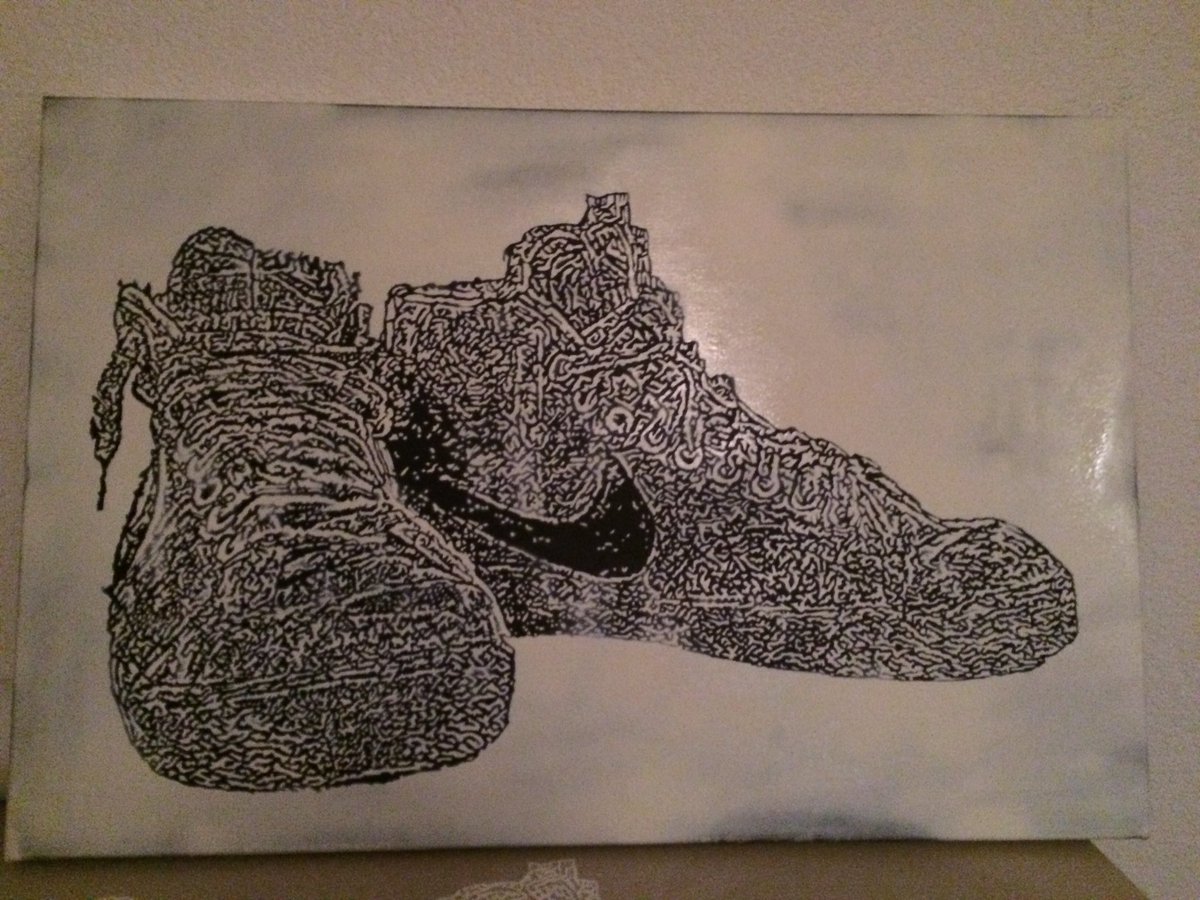 reddevangdast's tweet image. You don't walk in my shoes
#spraypaint #stencil #sneakers