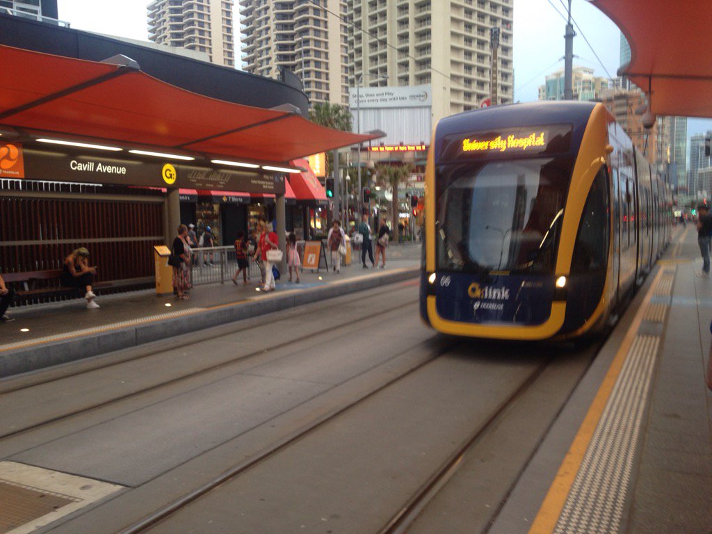 Stations where the people are. Takes cars off the roads. Gold Coast. Light rail. Don't let Auckland in on the secret.