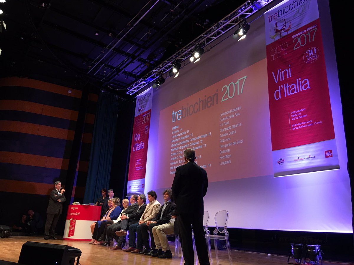 Al via con le premiazioni! #vini2017GR #30annigambero
