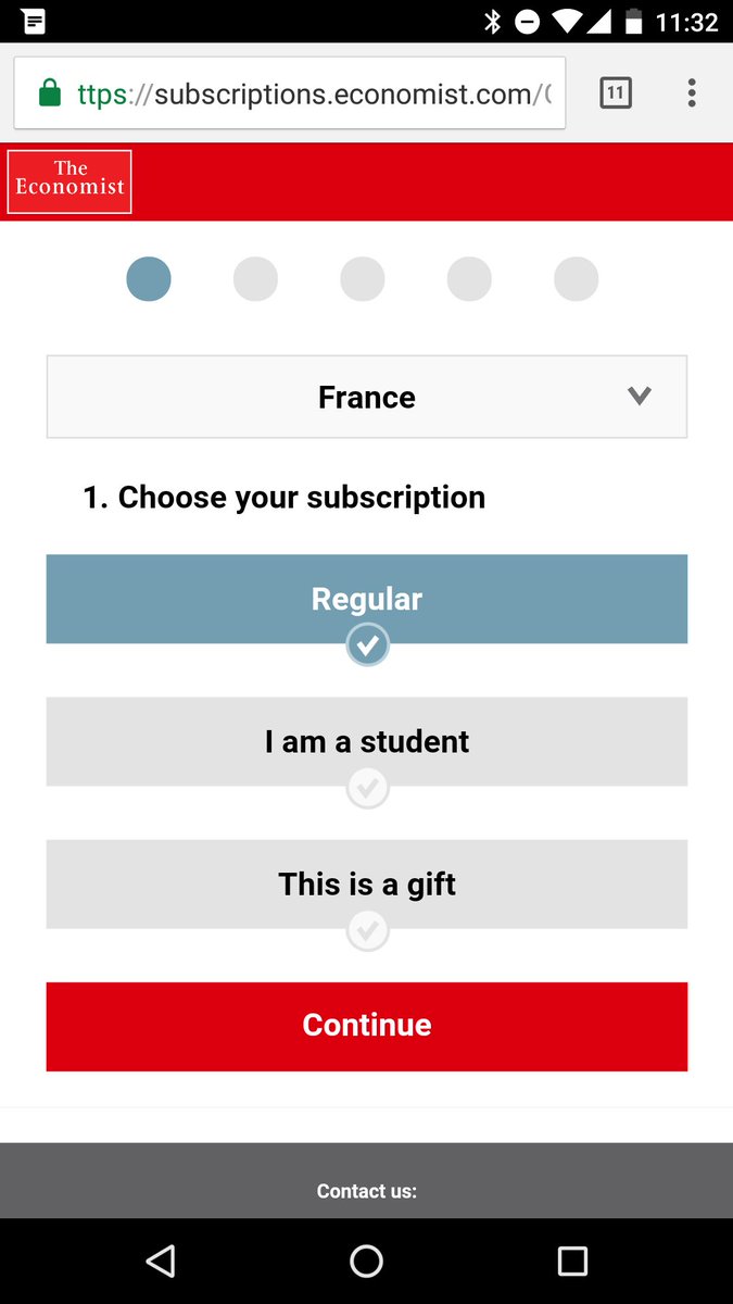 jfix's tweet image. @TheEconomist via your promoted tweet, I got to this fully #nonresponsive page; it's just a mock-up right? #massivefail #subscribers--