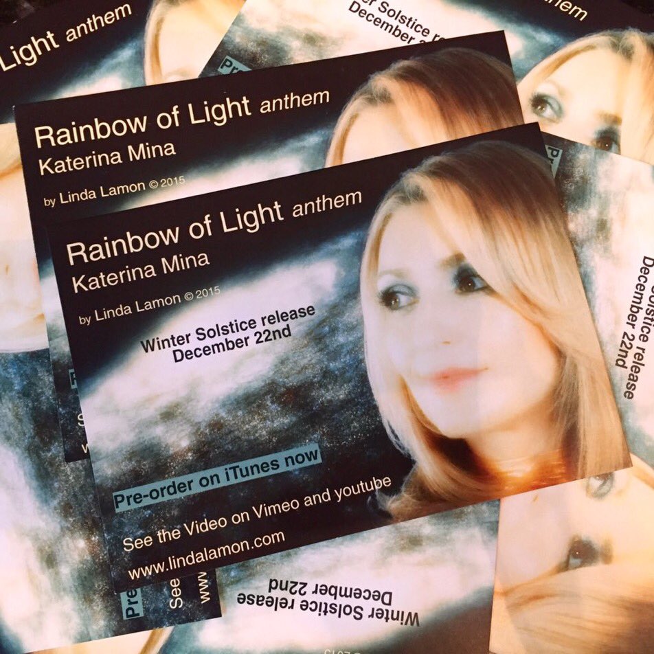 KaterinaMina1's tweet photo. #best way 2 start ur #weekend: watch me perform the #RainbowOfLight on https://t.co/8o3TmJhh5V & #pledge 4 my #EP #launch #campaign!! β€οΈ https://t.co/9OeVg7PPch