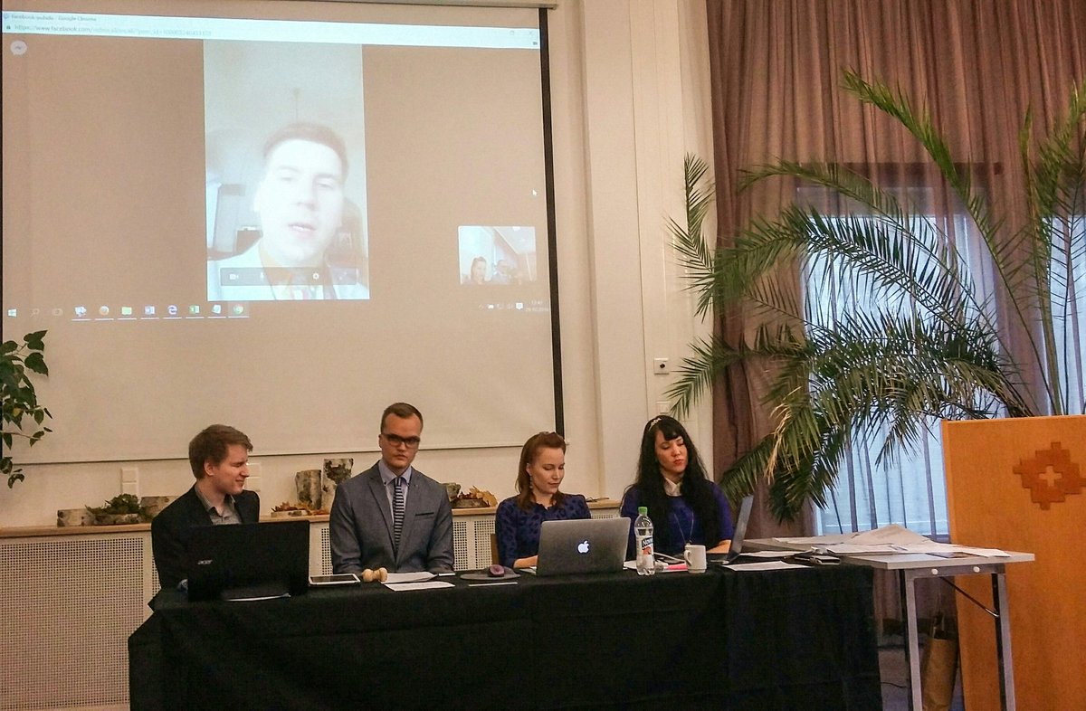 MMLeskinen's tweet image. Häh! Sebu lähettää terveiset! #kdn16