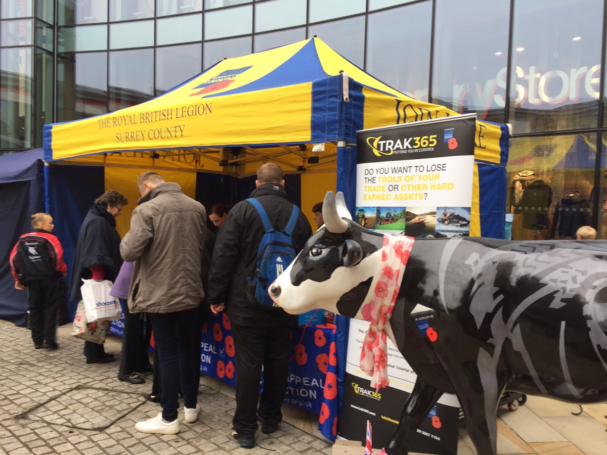 Come and see Jane Bond <a href="/Mooi5Agent/">Jane Bond</a> @WokingShopping #woking with <a href="/PoppyLegion/">Royal British Legion</a> raising funds with the help of <a href="/Trak365/">Trak365</a>