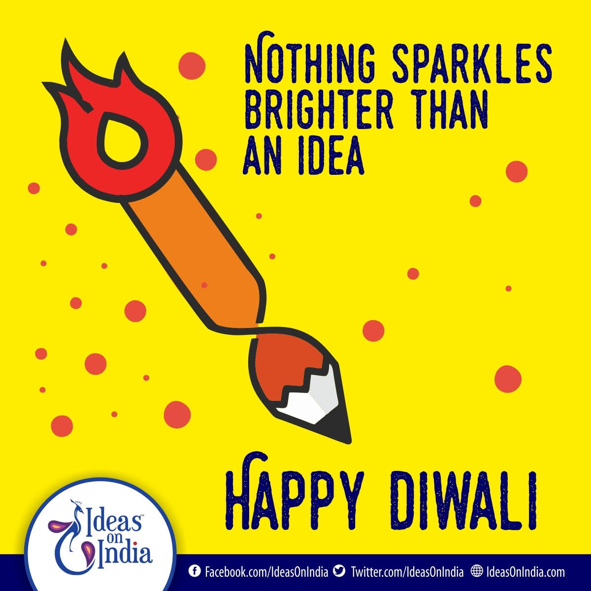 IdeasOnIndia's tweet photo. The brightest ideas can change the lives of billions. #IdeasOnIndia #IgnitingIdeas #Diwali2016 https://t.co/tGwBq8lKct