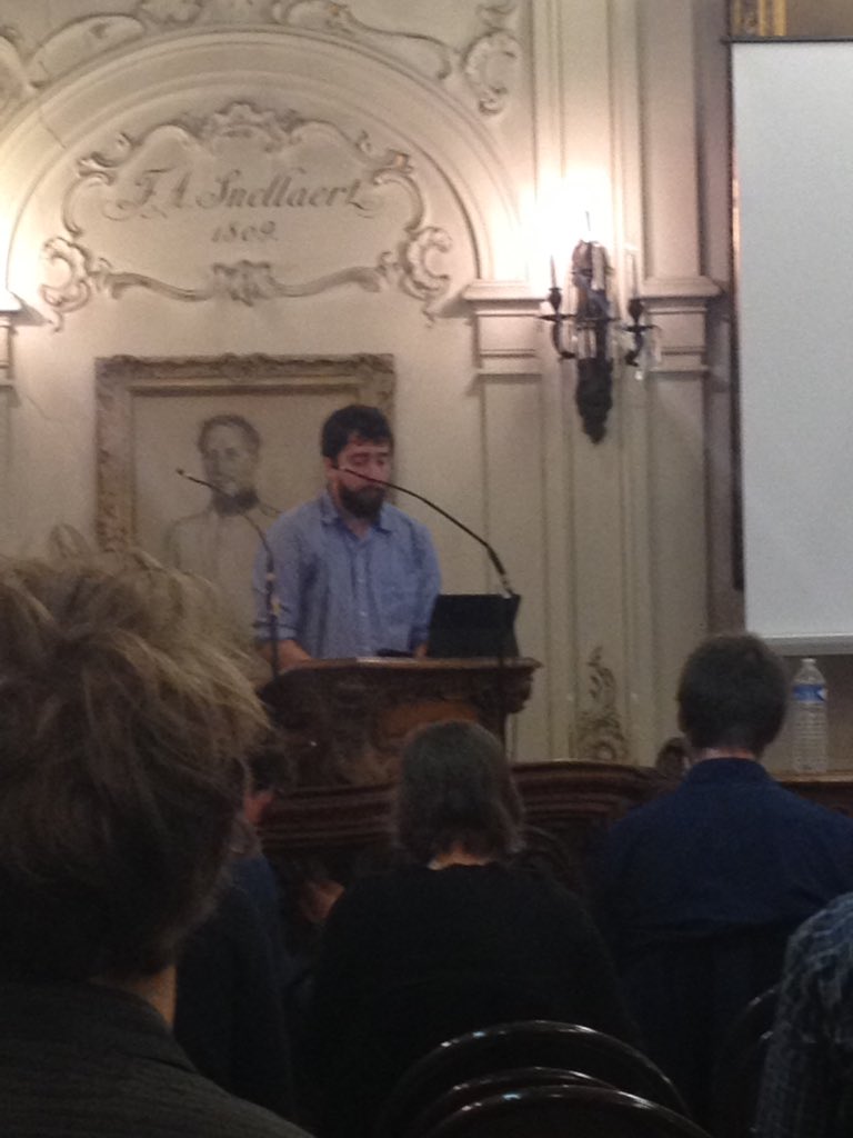IngeDeBal's tweet photo. George Stamets closing the workshop with a non-causal libertarian account of intentional action. lrrrAC https://t.co/daYkvx404q