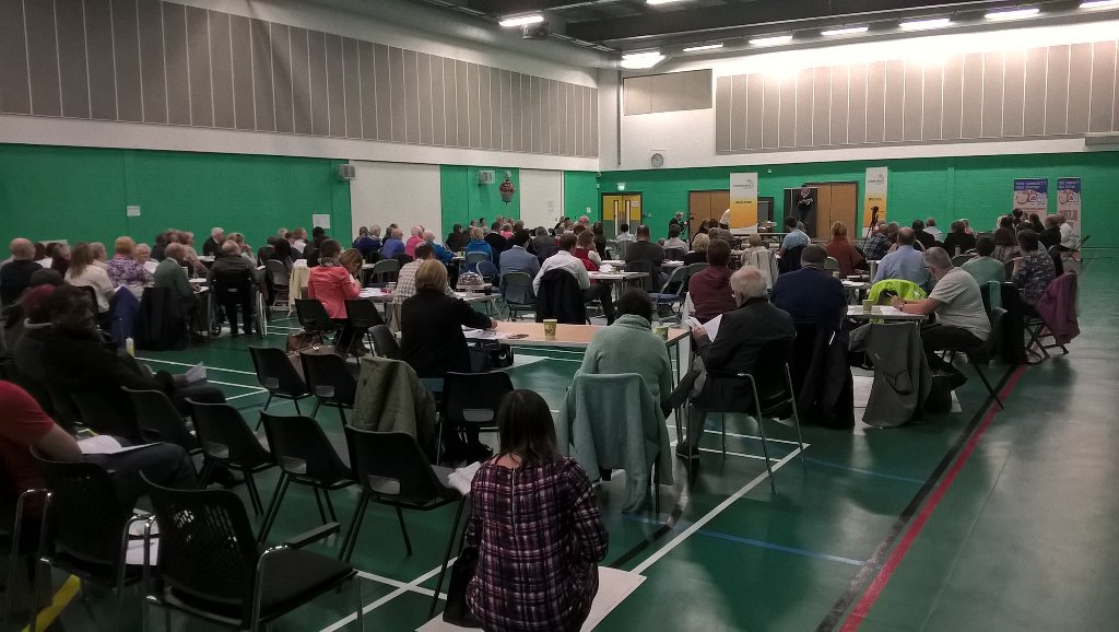 ActiveTravelCre's tweet photo. #CrewePB lots of good people who could give up Saturday to vote for funding. https://t.co/AlVeF3GWxD