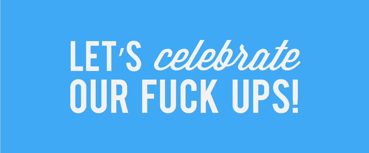 #elogio al #fallimento - goo.gl/4I3wYB via <a href="/angryita/">Angry Italian</a> #fuckups #fuckupnights