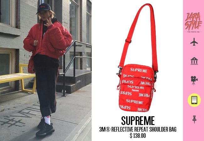 supreme repeat shoulder bag