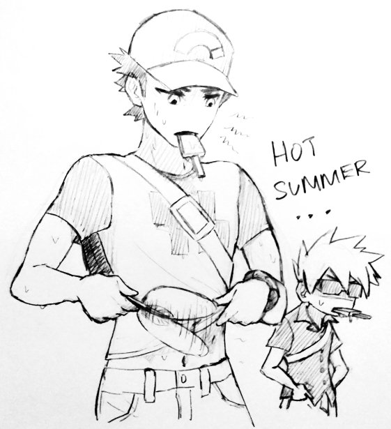 レッド と グリーン
Well Red looks taller &amp; a little well-built at his arm beside Green in Sun &amp; Moon
https://t.co/LtoDERitvw
https://t.co/0kpPlee4gH 