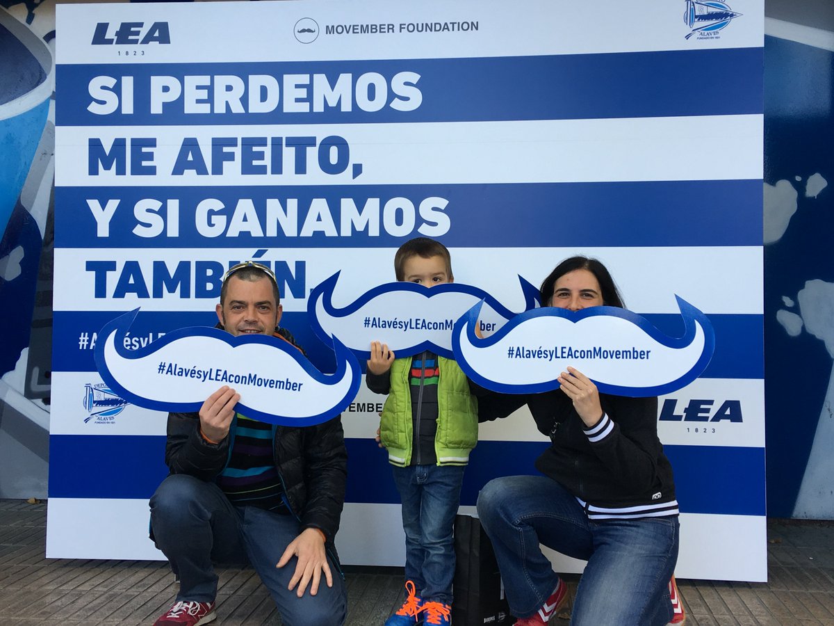 ¡Ven al photocall de #Movember y <a href="/ProductosLEA/">LEA</a> y podrás ganar una entrada doble para la vuelta contra el <a href="/realmadrid/">Real Madrid C.F.</a>! 16:00ak arte!
