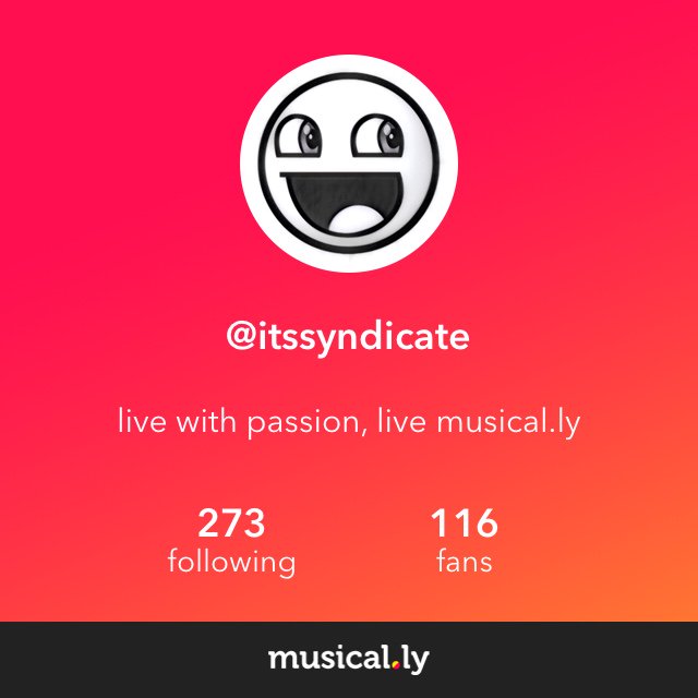 ItsKryptolt's tweet image. This musical.ly app is soooooo fun! Follow me @ itssyndicate and check out my music videos! musical.ly/download