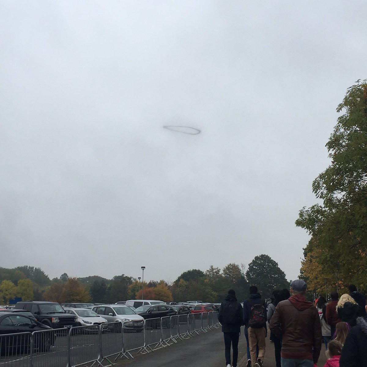 Can anyone explain this weird circle? #weird #windsor #aliens