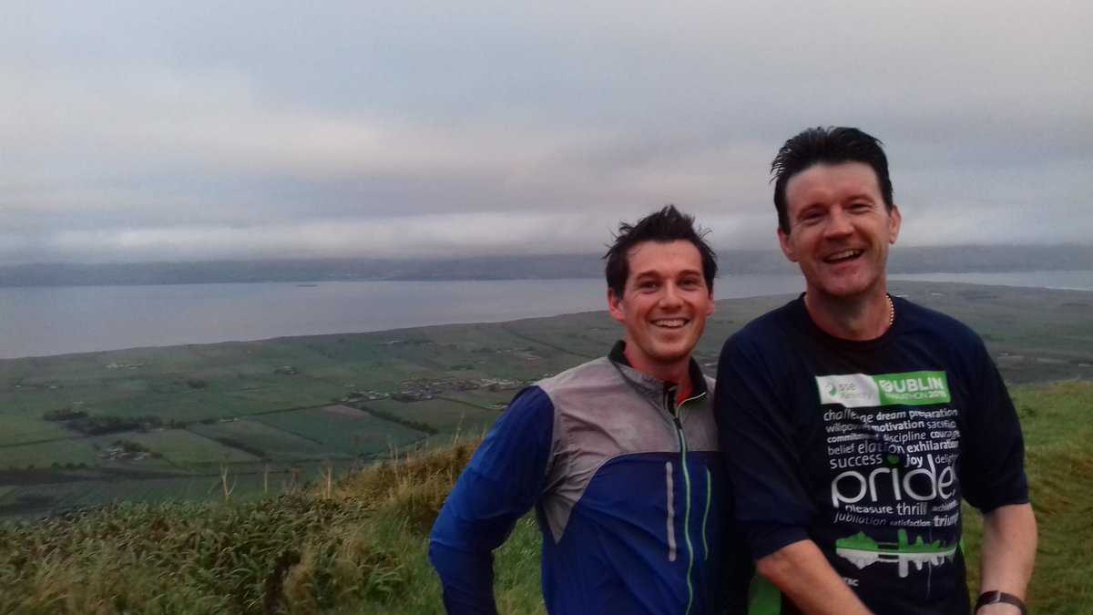 Stevie_F83's tweet photo. The views make the climb worth it #Binevenagh cheers to Davy and Thomas for the company #SpringwellRC https://t.co/N2GfeKgYcF