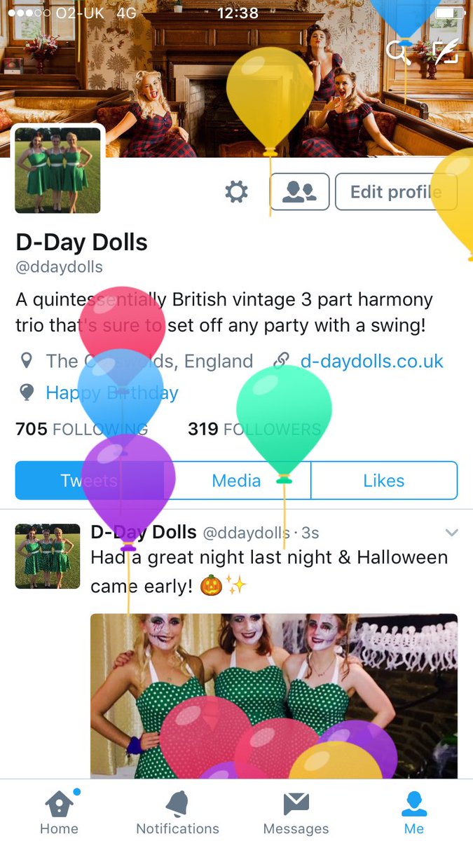 ddaydolls's tweet photo. Thanks for the birthday wishes Twitter!!! 😘 https://t.co/UIviF8oQAo