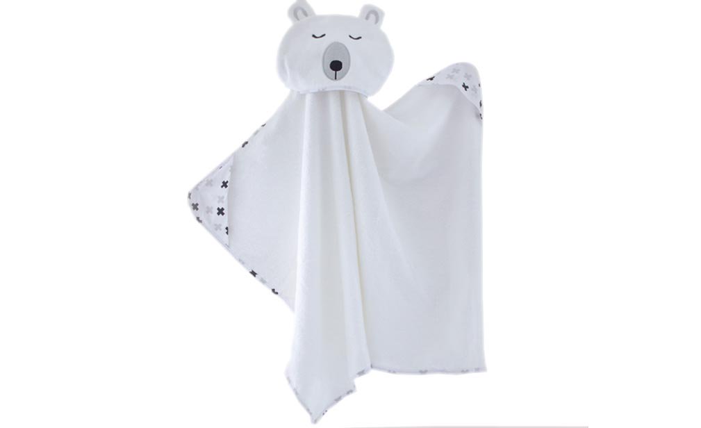 Polar Bear Novelty #HoodedBathTowel #BubbaBlue Make baby's bath time more enjoyable and sweet goo.gl/5smcbc