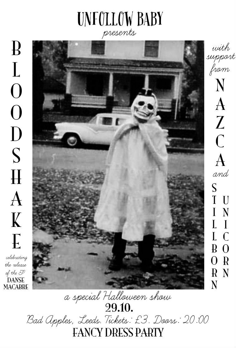 sorry for caps but MY FIRST GIG AS AN ORGANISER IS TAKING PLACE TONIGHT AND I'M SO EXCITED!! <a href="/bloodshakeband/">Bloodshake</a>