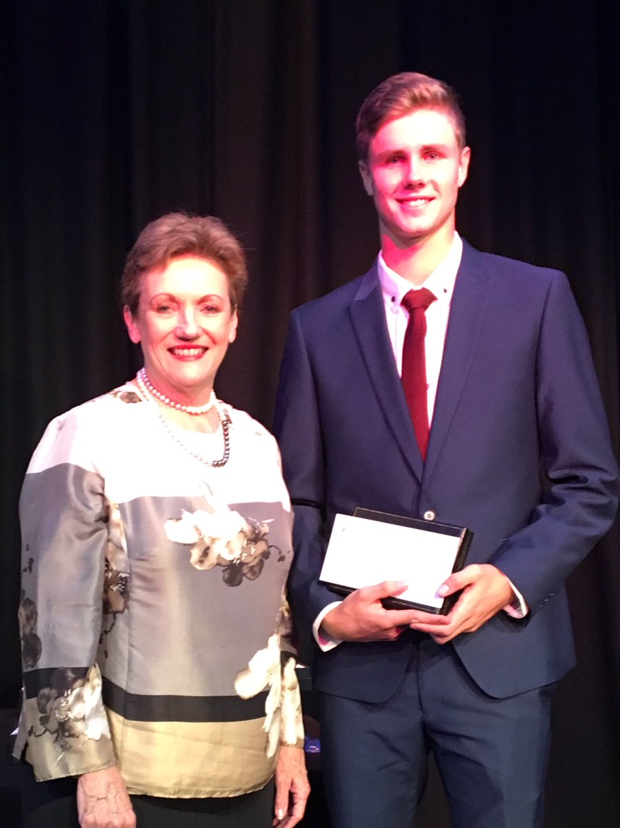 JanePrenticeBne's tweet photo. Honoured to present Wendy Turnbull Medal 🏅- Junior Athlete of the Year to 17yo Blake Ellis at #QTA2016 🎾 https://t.co/Fn2AOtWu67