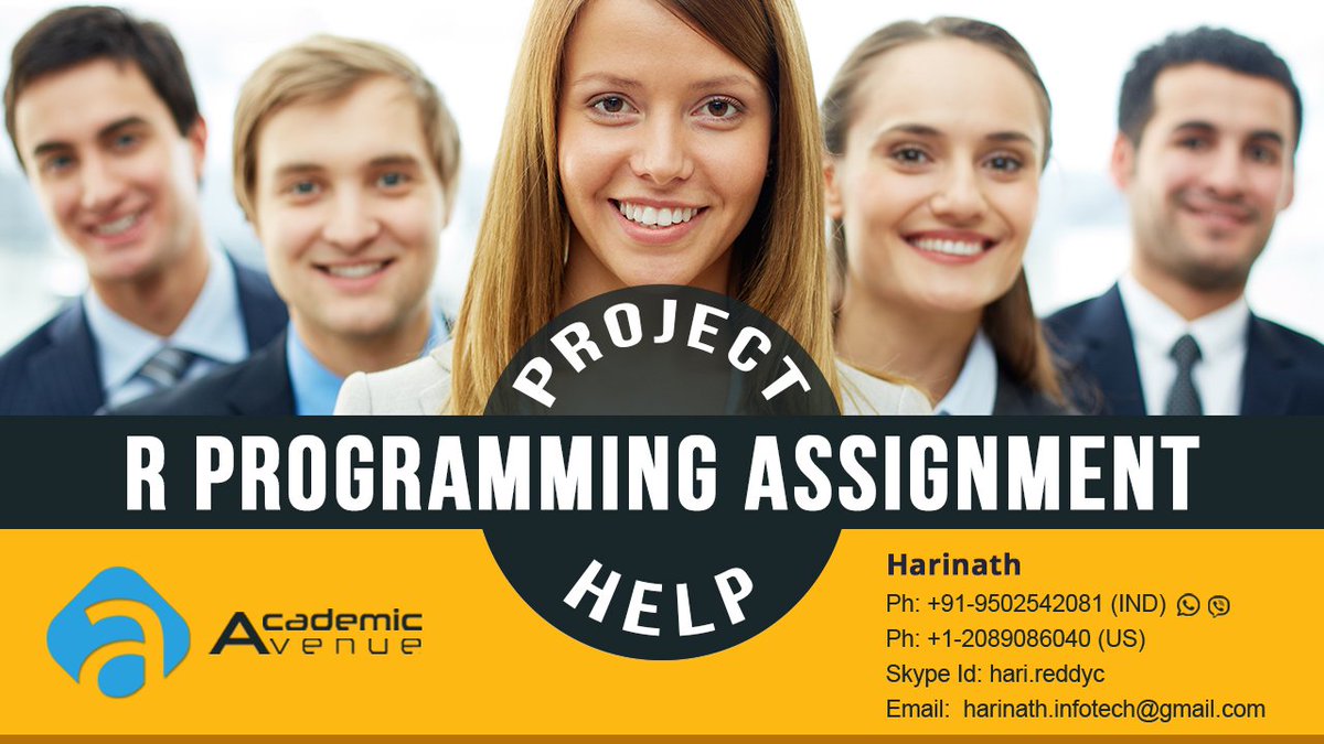 academic_avenue's tweet image. #AcademicAvenue Provides #RprogrammingAssignmentHelp and #RprogrammingHomeworkHelp.Our team of #assignment experts are available 24/7