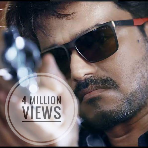 Maniitwts's tweet image. On a festive day here comes yet anothet record for #Bairavaateaser  
#BairavaaTeaserHits4Mviews