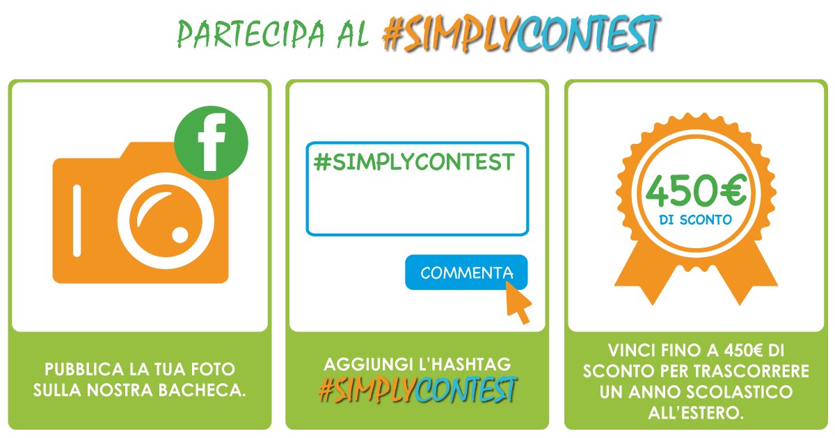 SimplyEnglishT's tweet photo. Il #SimplyContest va avanti. Continua a partecipare! 🎉
Poche regole per #vincere un MEGA #SCONTO (300€/450€)! 🎁
https://t.co/t8qBbb611S https://t.co/oSMcv6P1wY